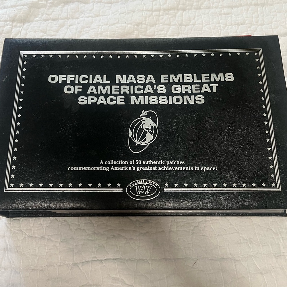 NASA Space Mission Emblems Collection - Black
